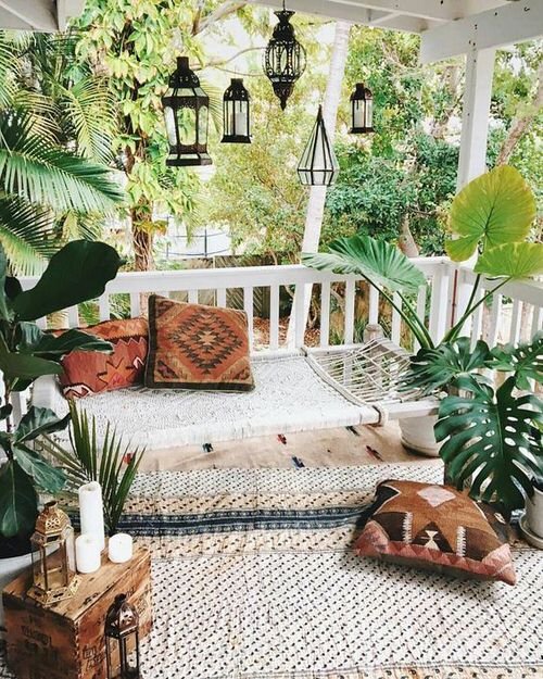 12boho garden design ideas