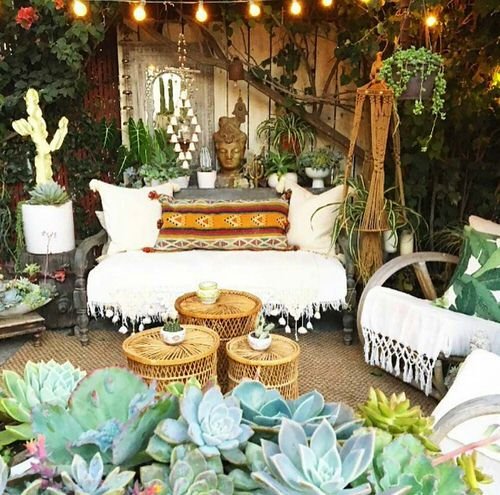 15boho garden design ideas 1