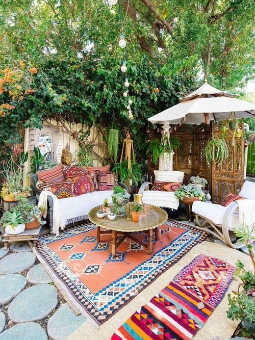 3boho garden design ideas