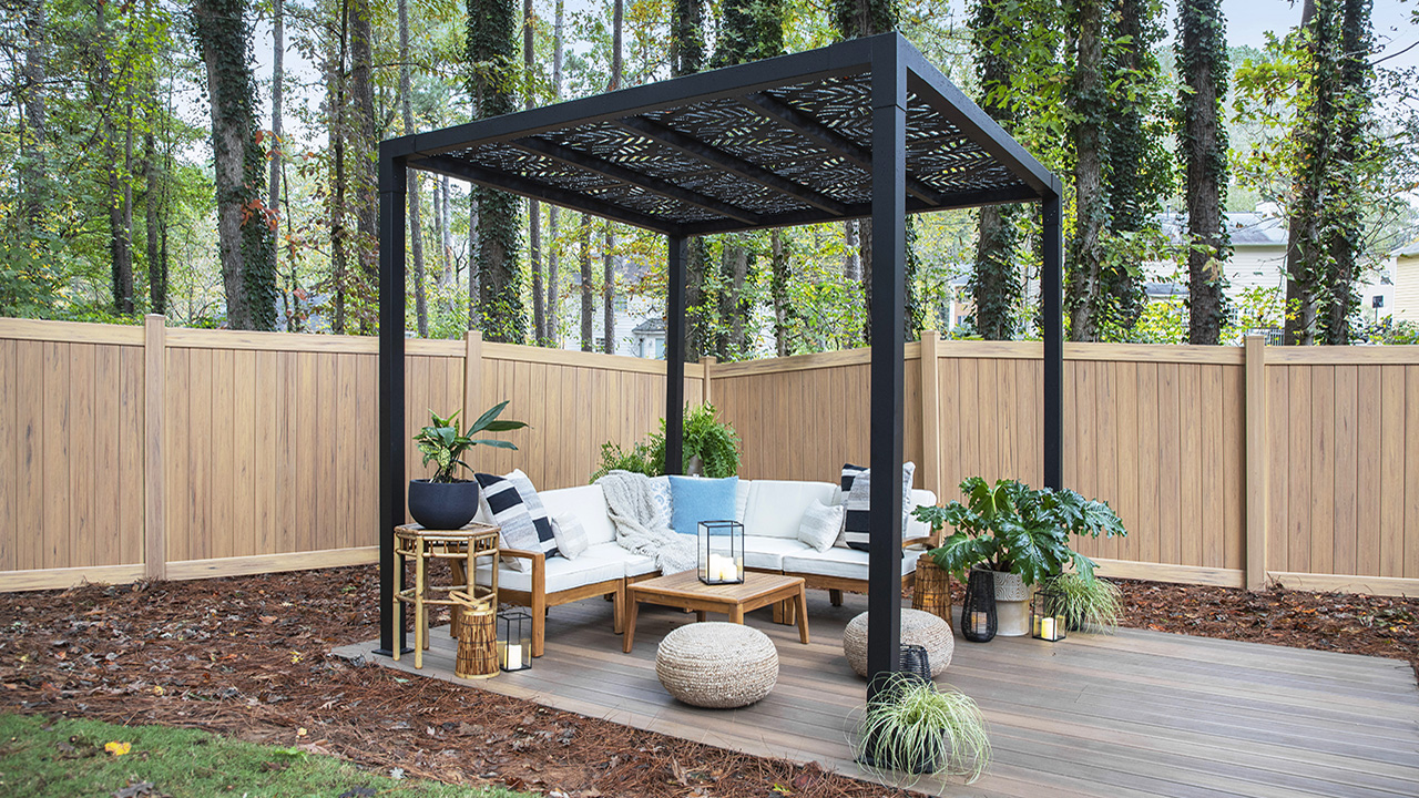 Pergola with Sanibel 1