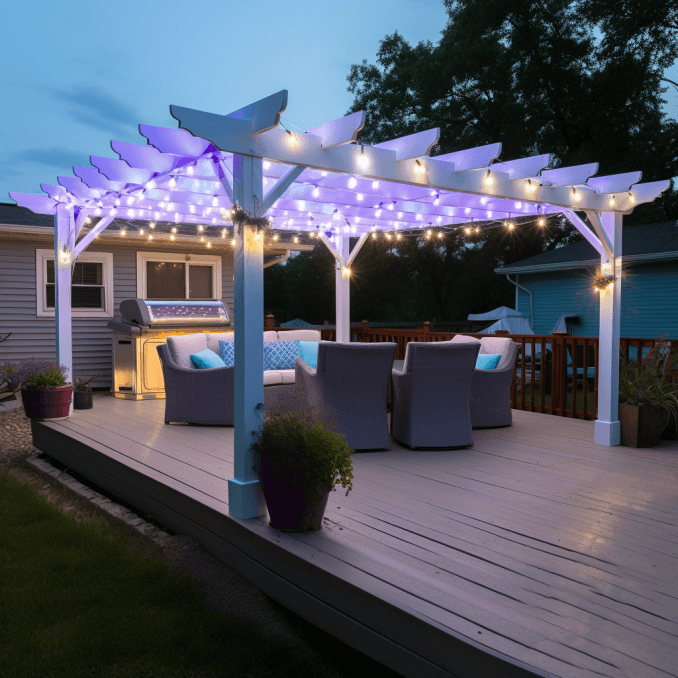 Pallet Pergola Beach Retreat 10 1