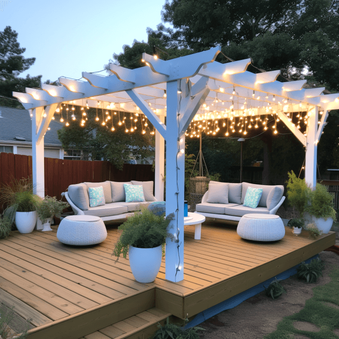 Pallet Pergola Beach Retreat 12 1