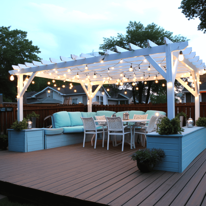 Pallet Pergola Beach Retreat 13 1