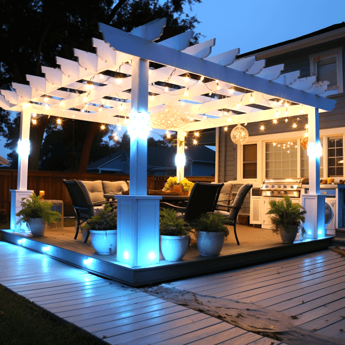 Pallet Pergola Beach Retreat 14 1