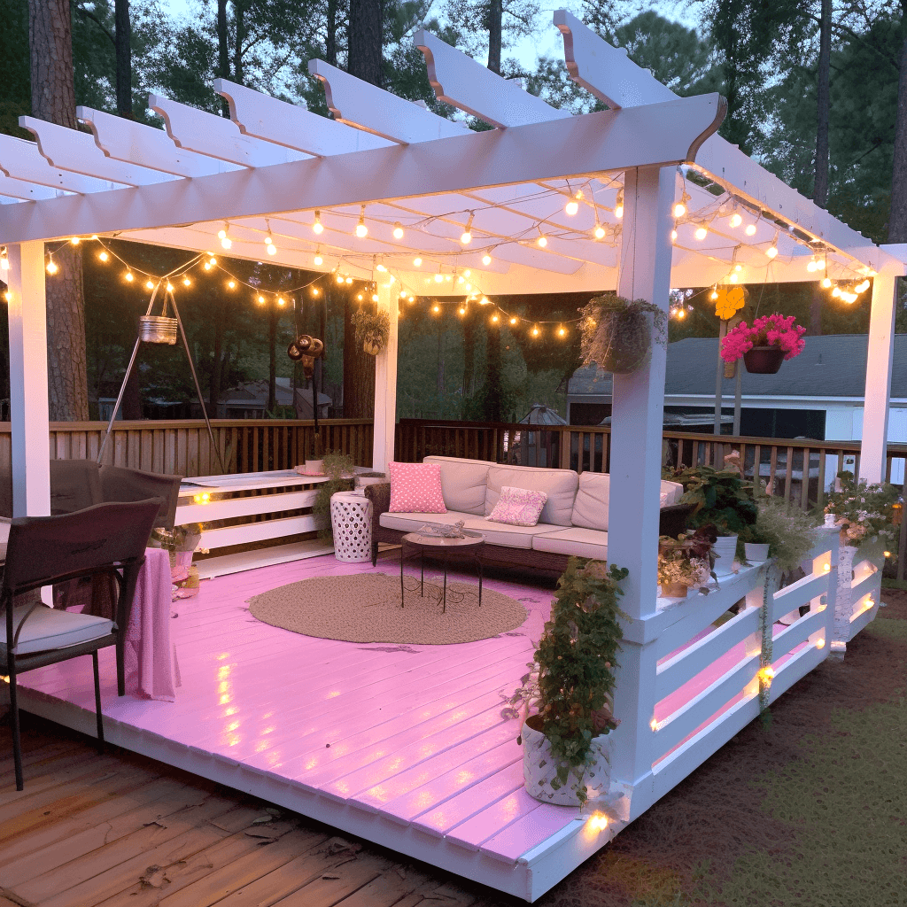 Pallet Pergola Beach Retreat 20 1