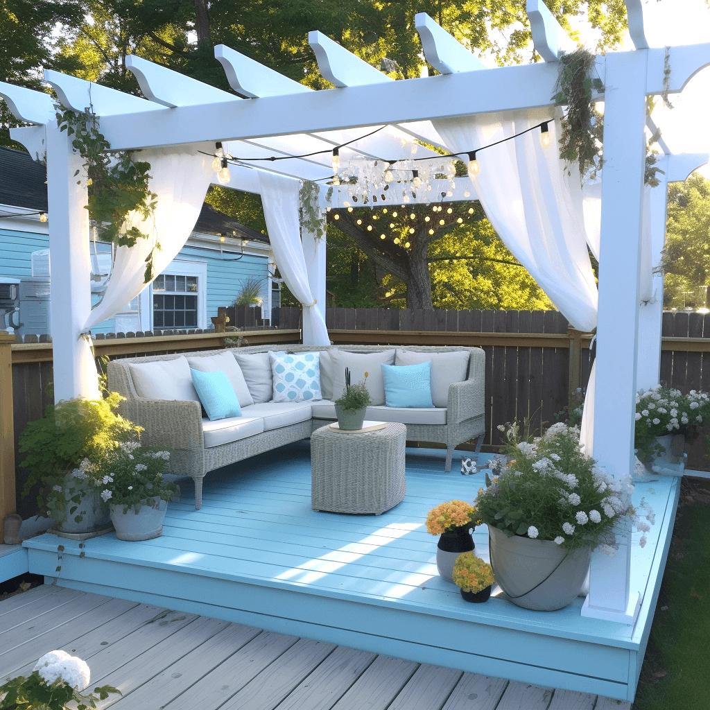 Pallet Pergola Beach Retreat 26 1