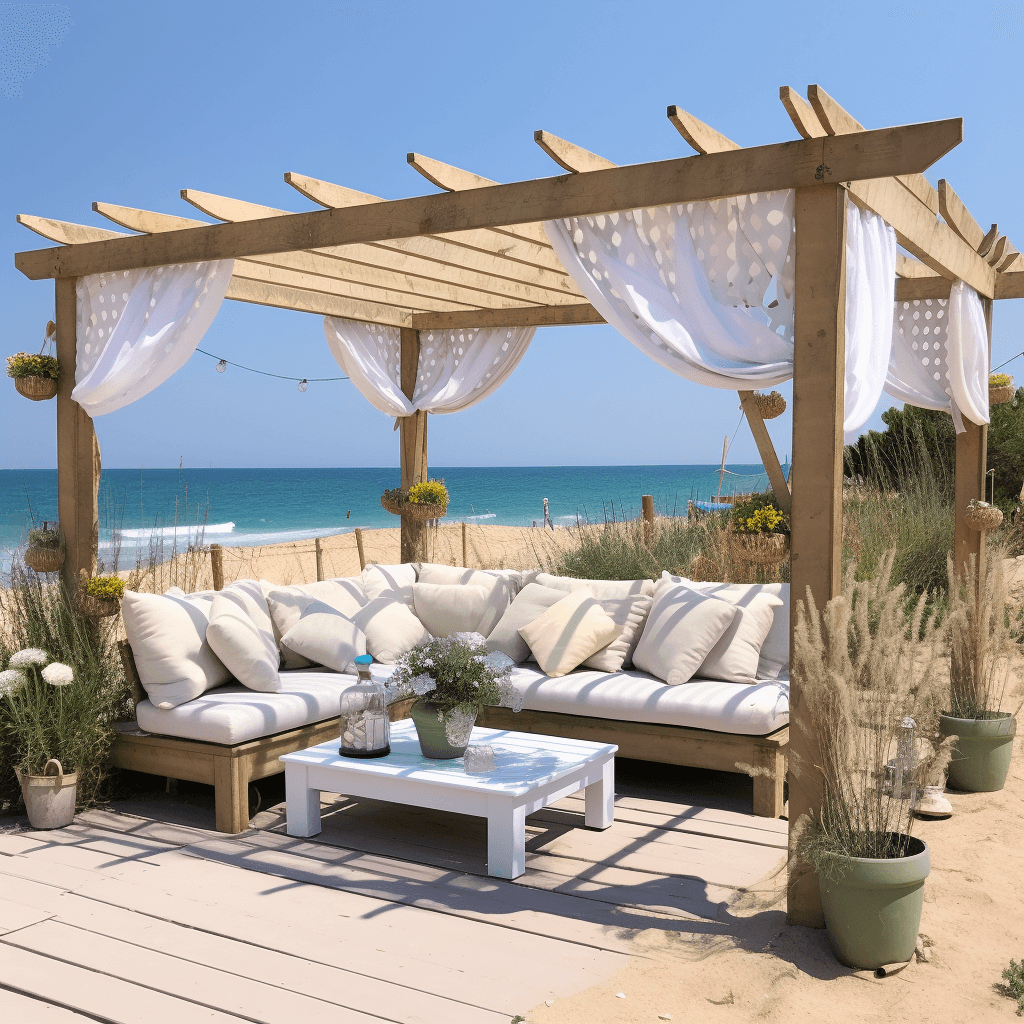 Pallet Pergola Beach Retreat 5 1