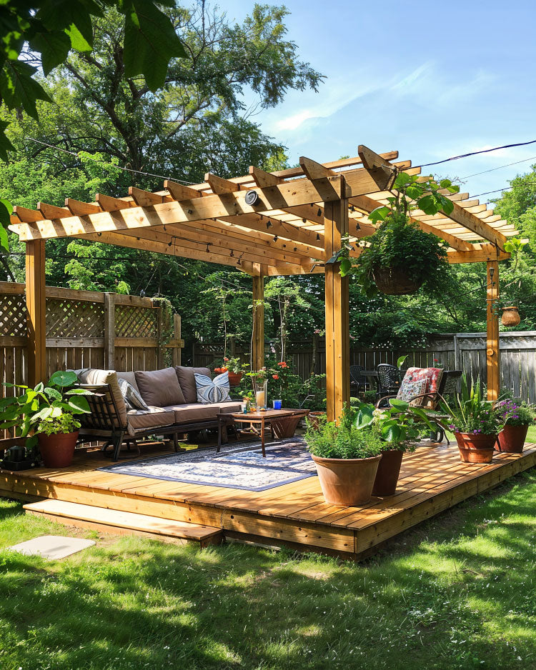 Pergola and Gazebo Deck Ideas 00016 1