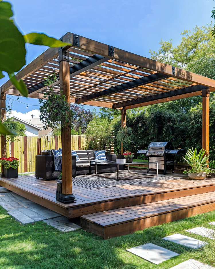 Pergola and Gazebo Deck Ideas 00023 1