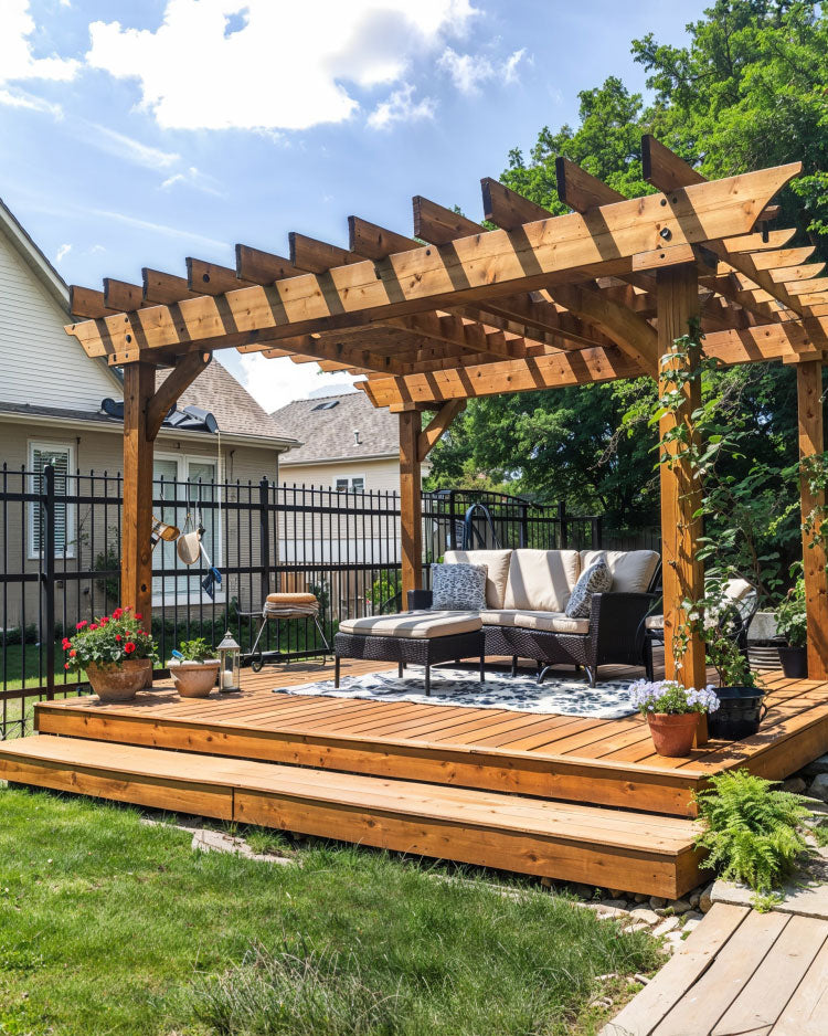 Pergola and Gazebo Deck Ideas 00040 1