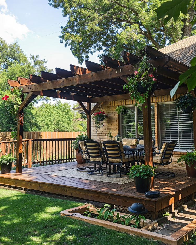 Pergola and Gazebo Deck Ideas 00041 1