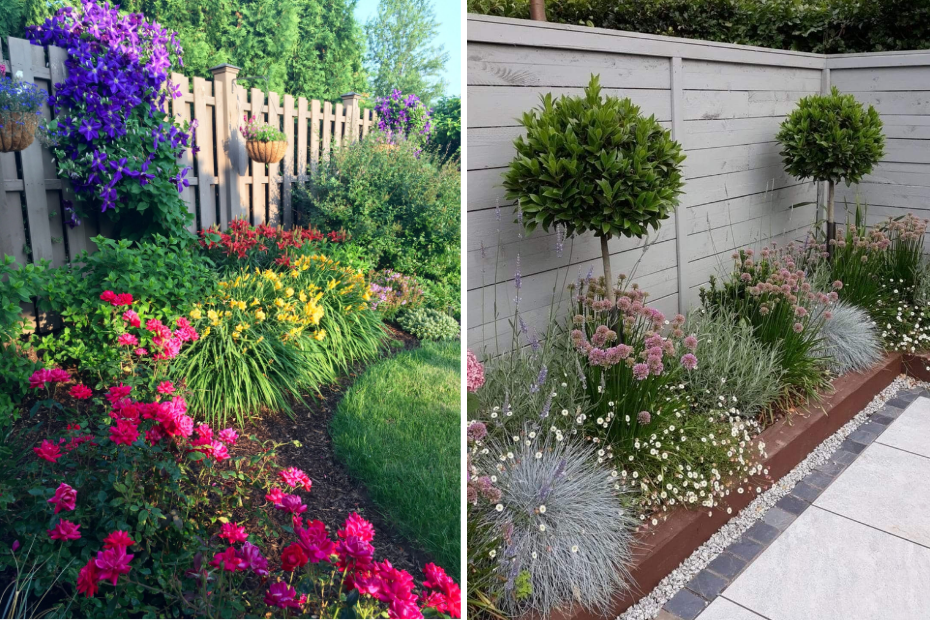 21 Landscaping Fence Ideas To Transform Your Yard - Garden Ideas