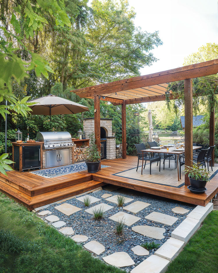 Pergola and Gazebo Deck Ideas 00003 1