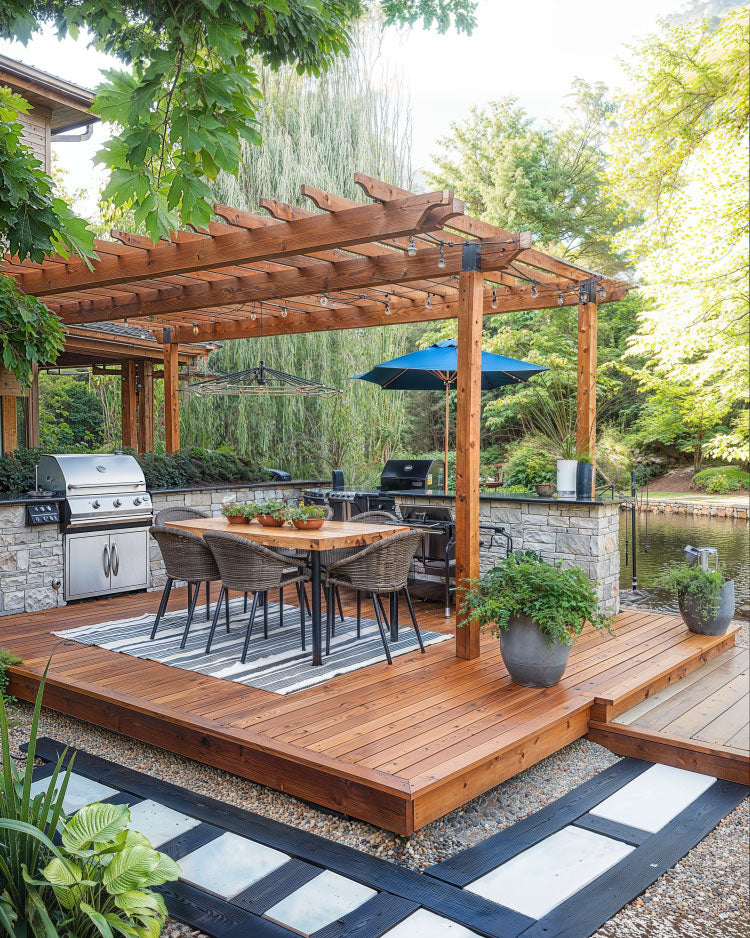 Pergola and Gazebo Deck Ideas 00020 1