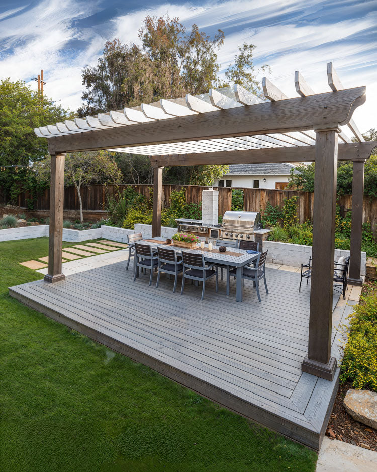 Pergola and Gazebo Deck Ideas 00024 1