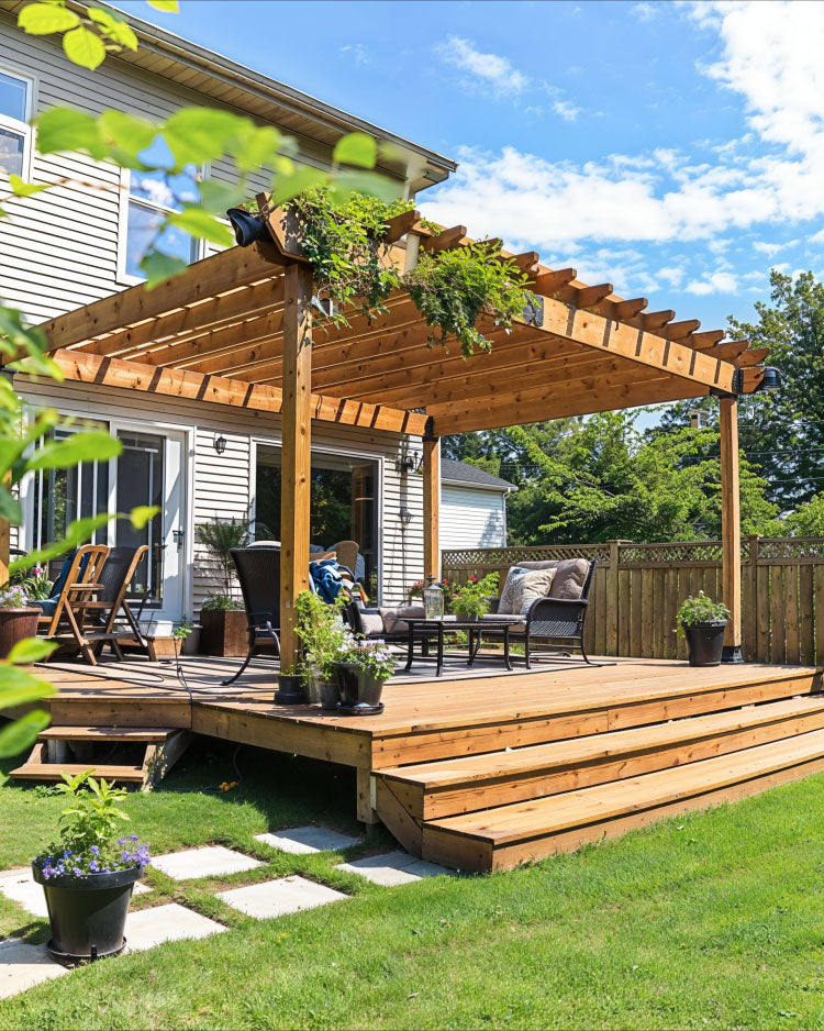 Pergola and Gazebo Deck Ideas 00034 1