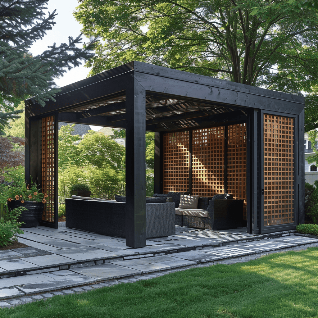 modern gazebo idea